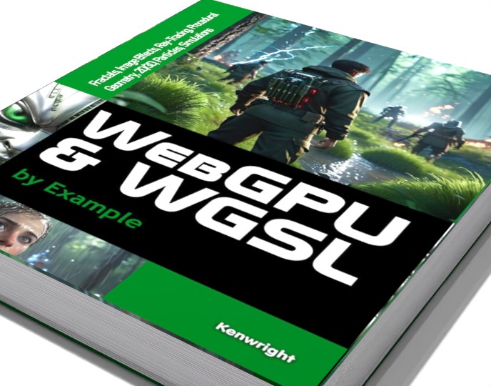 WebGPU and WGSL by Example: Fractals, Image Effects, Ray-Tracing, Procedural Geometry, 2D/3D, Particles, Simulations (Hardback)