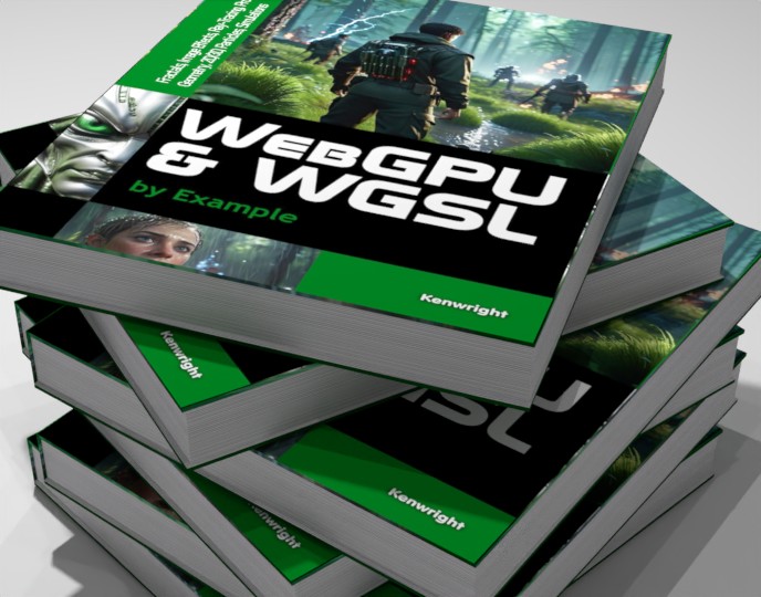 WebGPU and WGSL by Example: Fractals, Image Effects, Ray-Tracing, Procedural Geometry, 2D/3D, Particles, Simulations (Hardback)